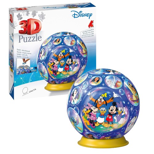 Disney character puzzle - 3d,