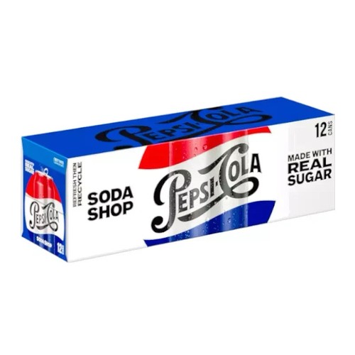 Pepsi cola real sugar - pepsi,