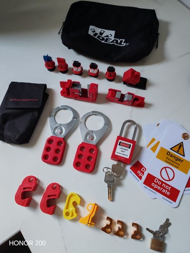 Ideal 973 lockout tagout - ideal, lockout/tagout