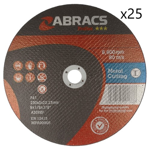 3mm flat metal cutting discs - cutting,