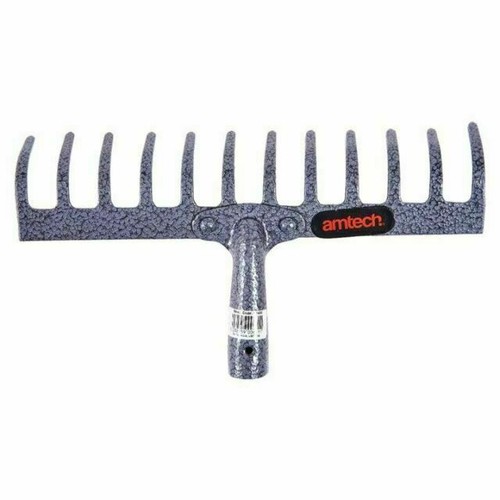 Garden rake head - garden, tooth