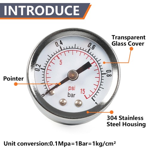 Npt oil fuel pressure - 1/8,