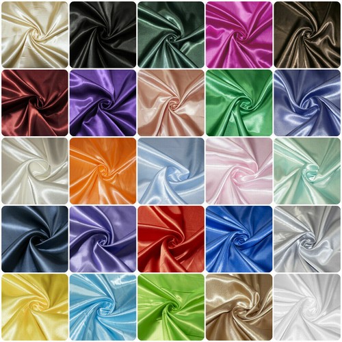 Luxury silky satin dress - satin, craft