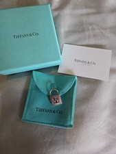 Tiffany &Co W Padlock Silver