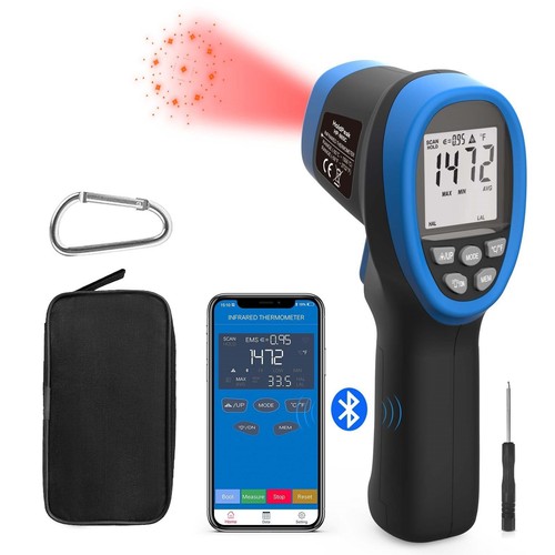 Digital infrared thermometer - infrared,