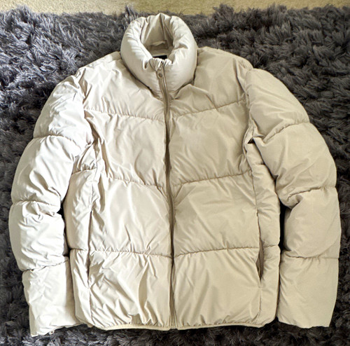 Zara puffer jacket beige - puffer,