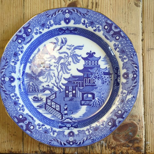 Burleigh ware old willow - ware,