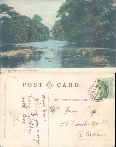 River derwent hathersage - at,