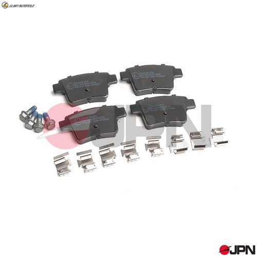 Brake pad set disc - ,