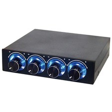 4 Channel Computer Fan Speed & Temperature Controller Heat Reducing For PC With