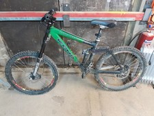 Vintage Kona Stinky Dee-lux Downhill Mountain  Black And Green Marzocchi Forks