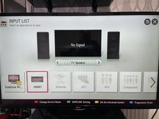 LG 42” Smart Tv, Full HD. Comes With Remote Control And Power Cable