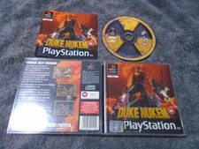 Duke Nukem PS1 (COMPLETE INC MANUAL) Sony Playstation