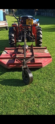 Tractor grass topper mower - grass,