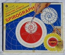 Vintage Original SPIROGRAPH with Instructions & Paper Denys Fisher Complete 1960