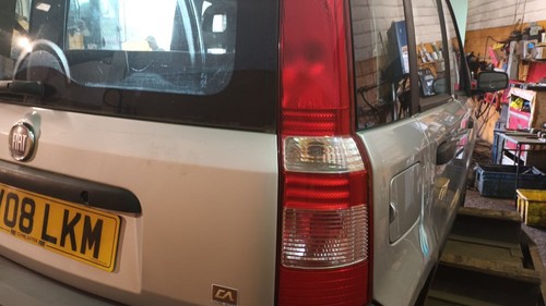 Fiat panda active rear tail - rear,