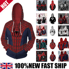 Spiderman Hoodie 3D Printed