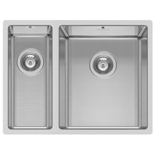Undermount kitchen sink - kitchen, double