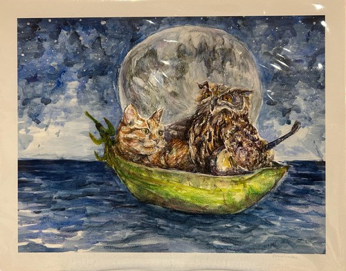 Owl pussy cat - owl, &