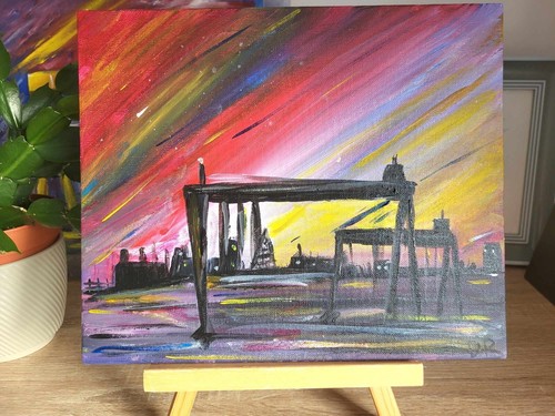 Harland and wolff cranes - and,