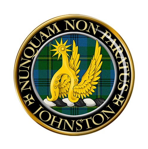 Johnston scottish clan pin - johnston,