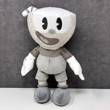 Official Cuphead Funko 2018 - Black & White Plush Soft Toy 10" - Studio MDHR