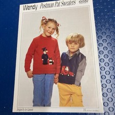 Knitting Pattern Postman Pat