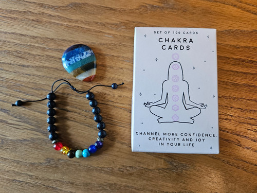 Spiritual chakra set 100 - spiritual, card