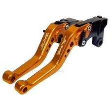 KTM Duke 125 390 Rc 125 390 2013-2023 Orange Adjustable Brake & Clutch Levers