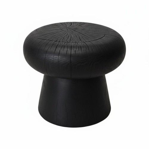 Mushroom stool wooden - wooden, seat