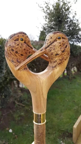 Beautiful hand carved twin