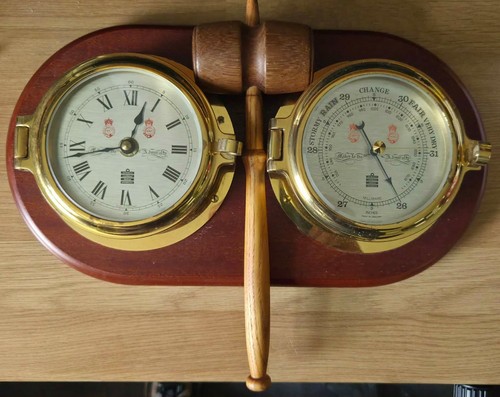 Sewills ship clock and - clock,