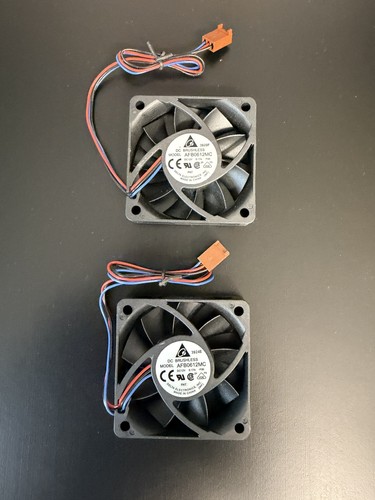 60mm 6cm computer case - 2x,