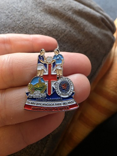 Linfield rangers 7th may - linfield, v