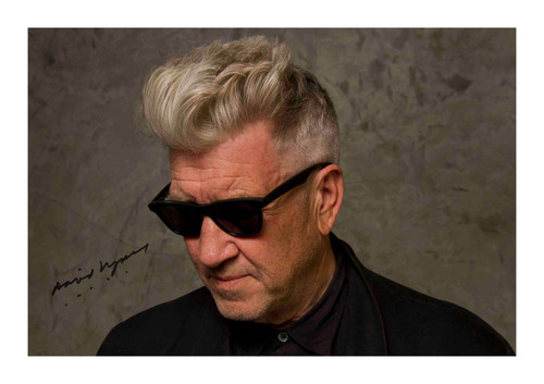 David lynch signed photo - david,