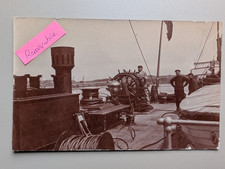 RARE OLD PHOTO SHIP PADDLE
