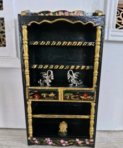 Chinoiserie hand painted book - hand,