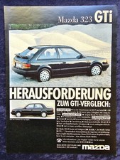 1986 Mazda 323 GTI, Original