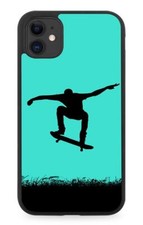 Skateboard Rubber Phone Case Skate Board Turquoise Green Skater i789