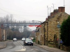 PHOTO  KILLAMARSH - TERRACE AND VIADUCT ON SHEFFIELD ROAD 2009