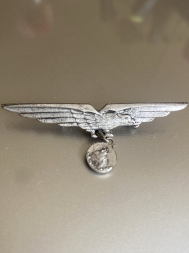 Vintage aviation wings badge - aviation,