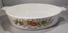 Vintage Pyrosil Provence Oven Dish ‘Le Romarin’  Made In The Netherlands PV 11B 
