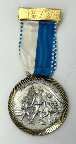 1972 german volksmarsch - german, medal