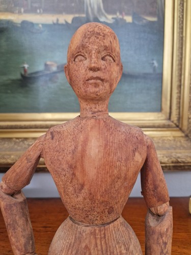 Antique wooden sculpted - sculpted, lay