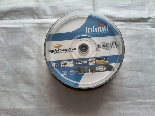 Infiniti lightscribe cd r - 25,
