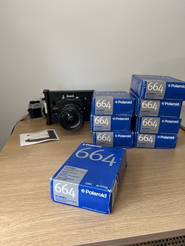 Polaroid 664 pro 100 - polaroid, black