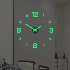 Luminous Wall Clock Frameless