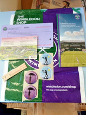 WIMBLEDON TENNIS ITEMS VARIOUS