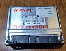 BMW 316I  M43B19 ENGINE ECU CONTROL UNIT  DME1430940  #M5191