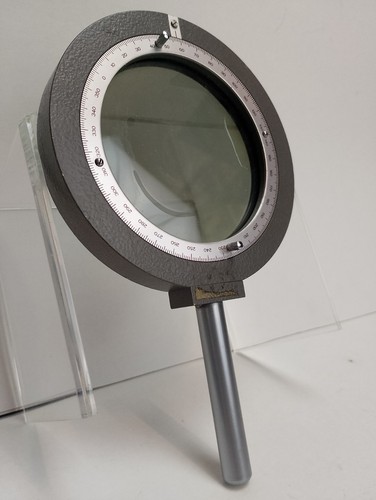 Optical polariser holder - holder, disk